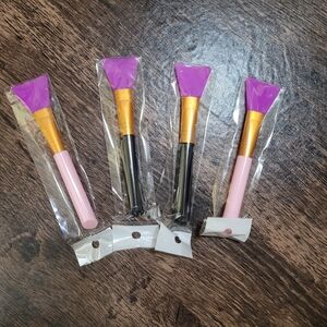 Soft Silicone Face Mask Brush (4 pk.)
